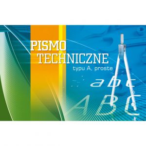 Blok Ćwiczymy Pismo Techniczne Kreska, Proste typu A A4